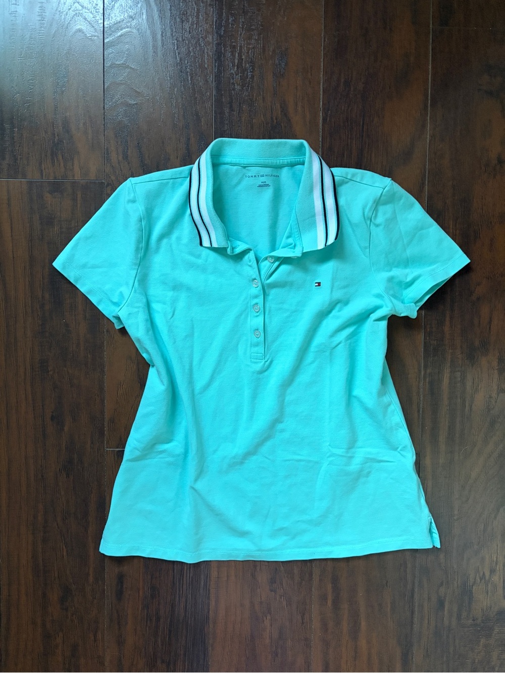 Tommy Hilfiger Women’s teal Polo Shirt